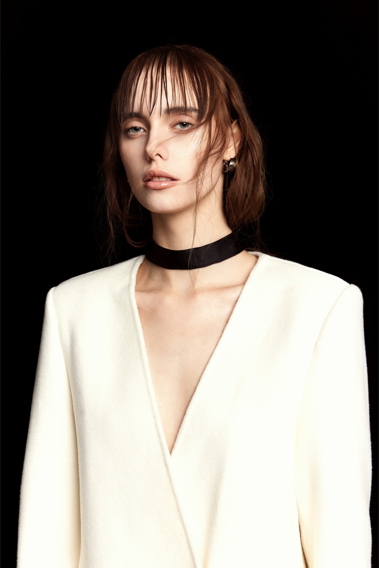Addison White Cashmere Blend Blazer