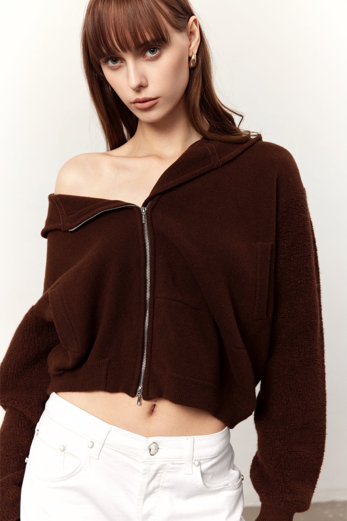 Alou Brown Wool Jacket