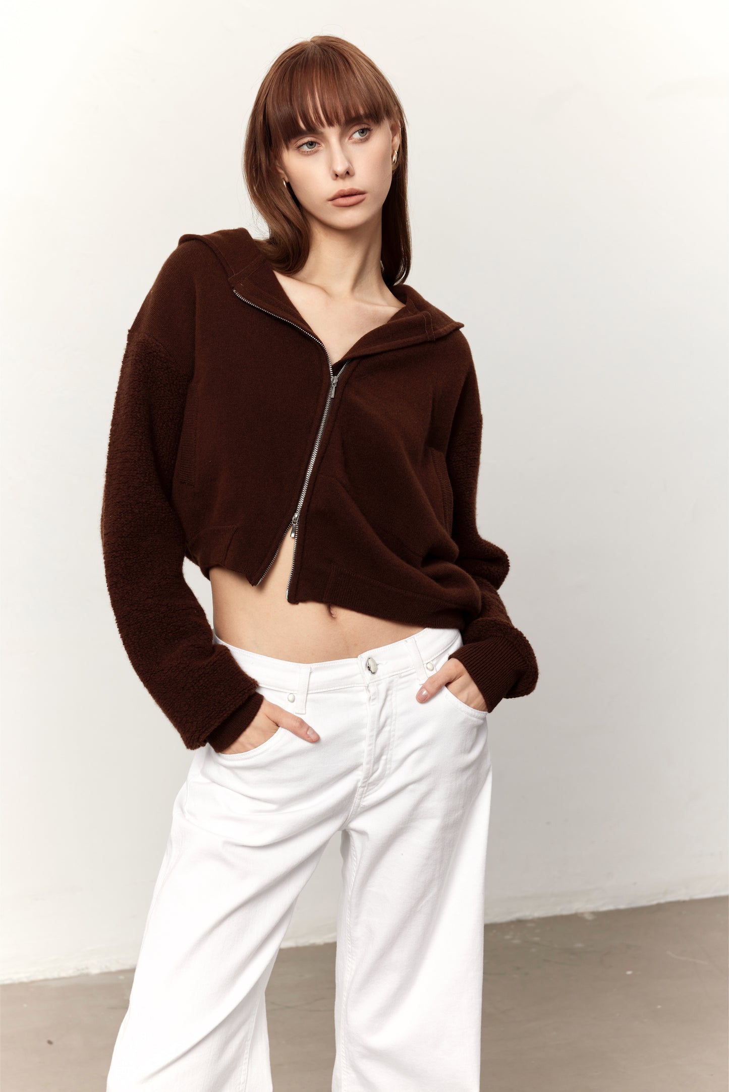 Alou Brown Wool Jacket