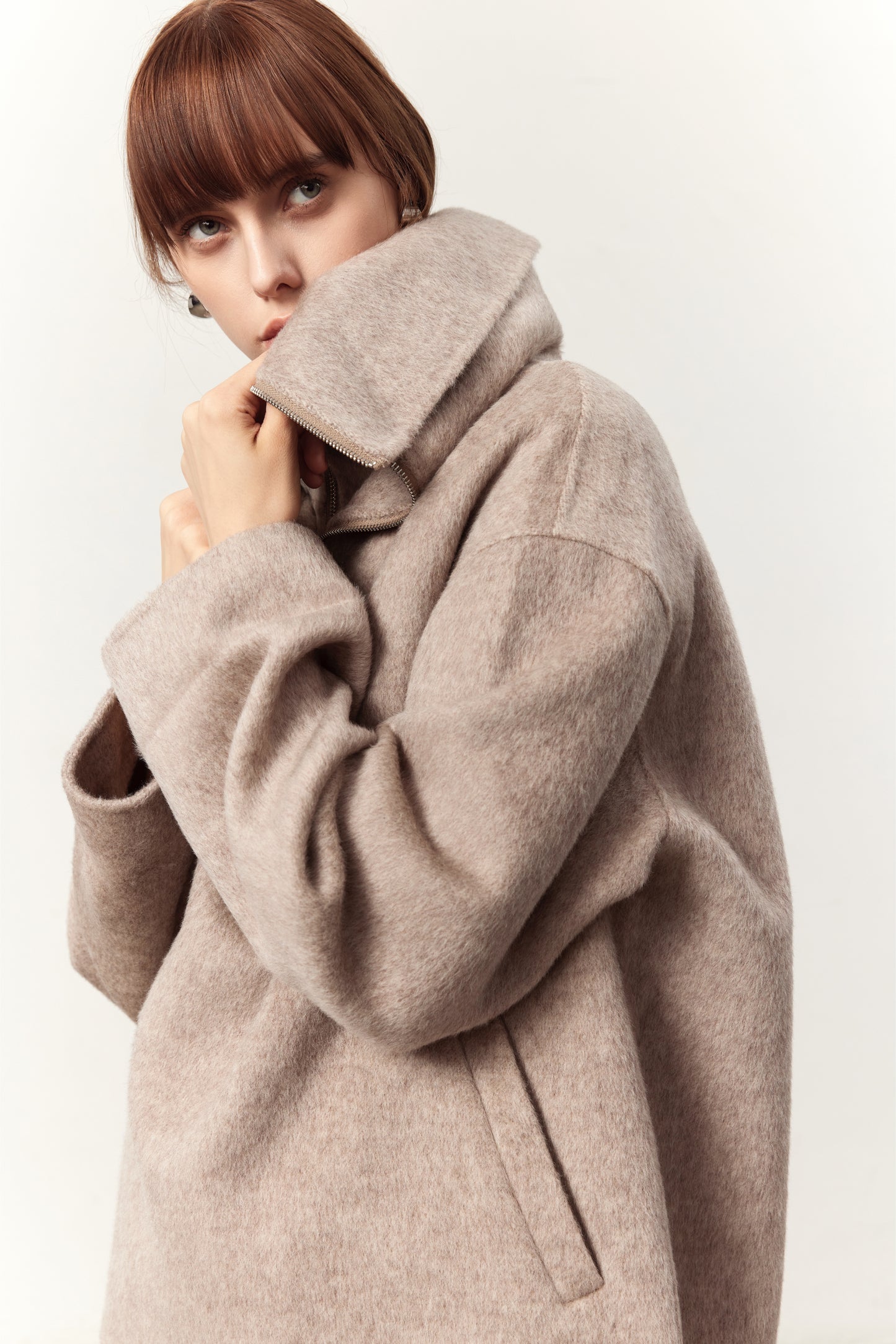 Kendall Camel Wool Pullover