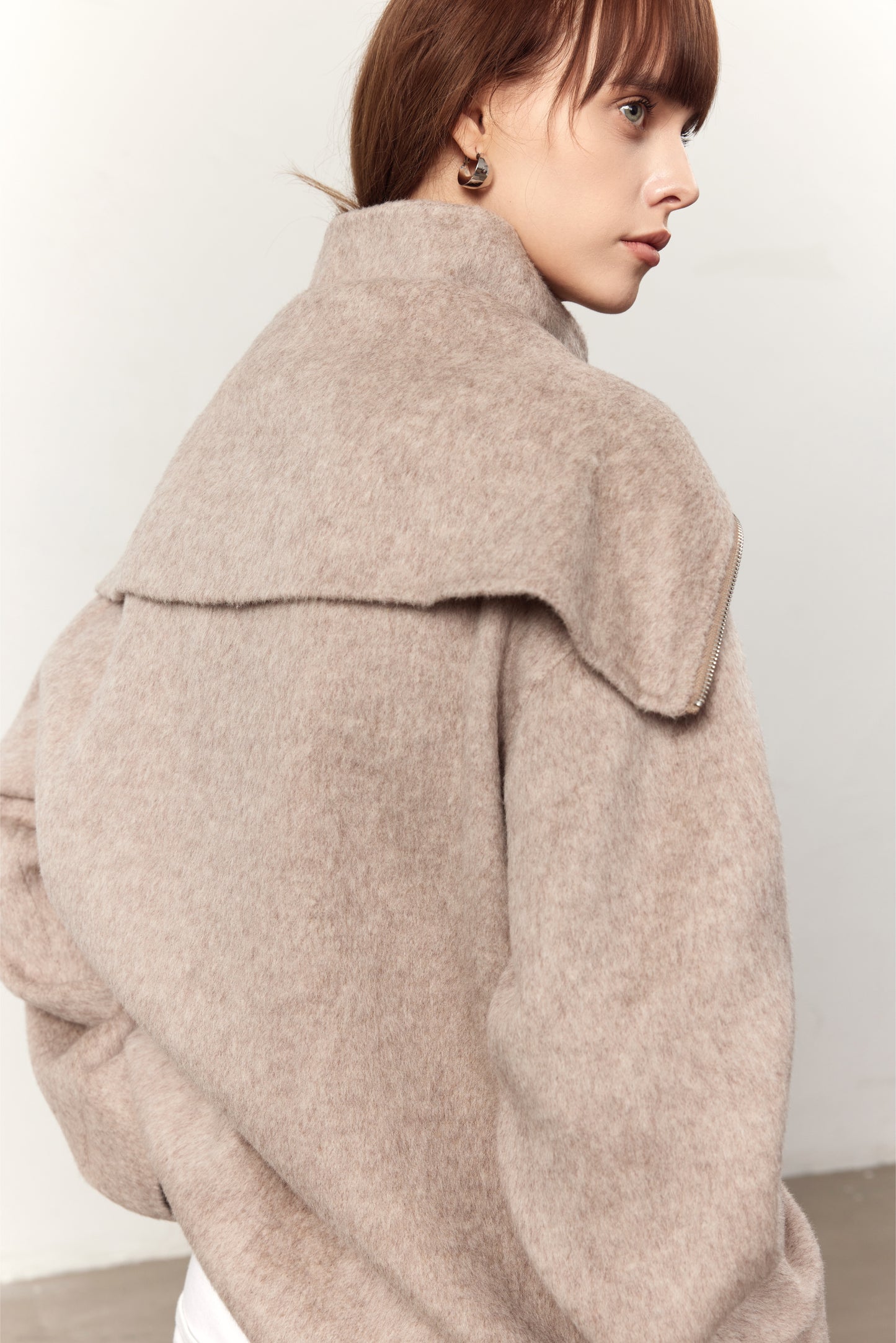 Kendall Camel Wool Pullover